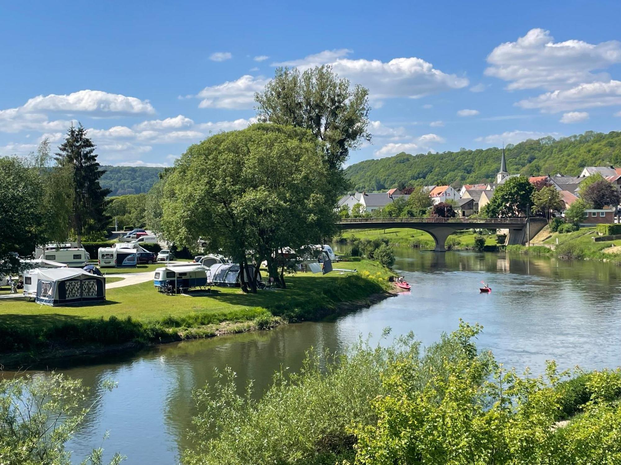 Hotel Camping Du Rivage Wallendorf-Pont Exterior foto